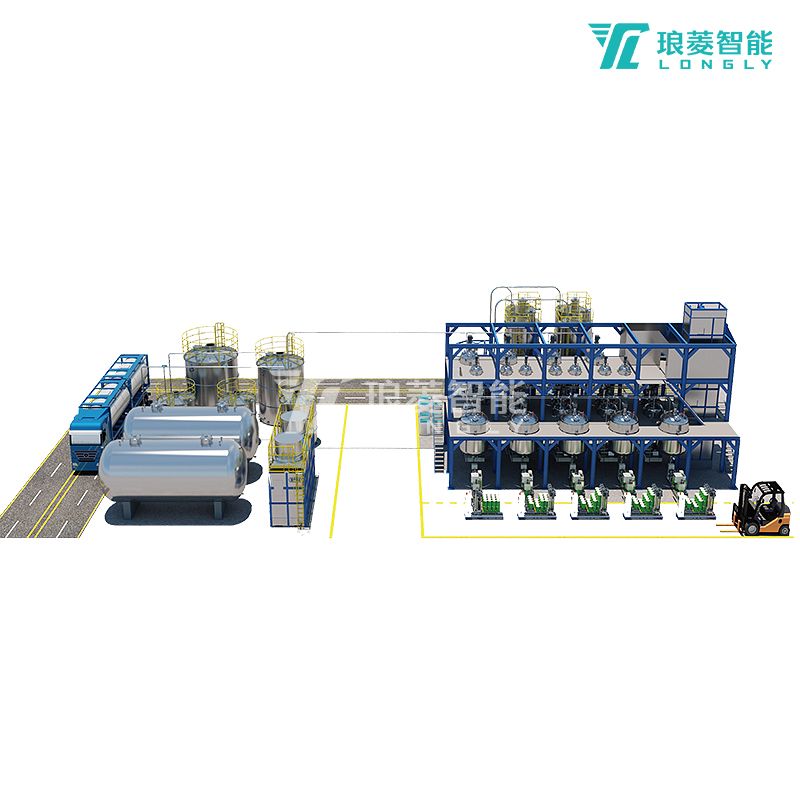 涂料產線設計建造-智能產線 涂料產線設計建造-智能產線