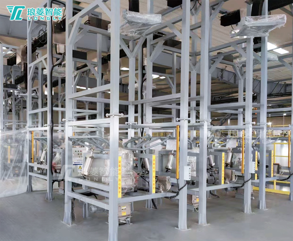 噸包投料站--產線應用 噸包投料站--產線應用